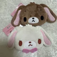 新品未使用　シュガーバニーズ　シュガバニ　キャラがま　がま口　しろうさ　くろうさのサムネイル