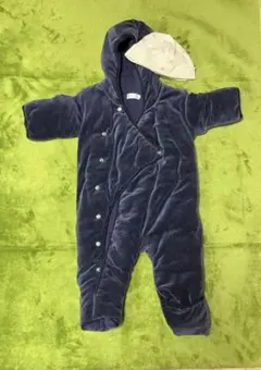 Ralph Lauren あったかロンパース ベロア　80cm 帽子付き