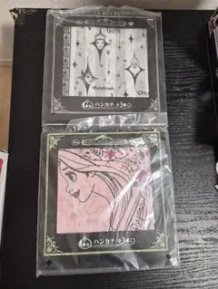 新品未開封⭐︎ディズニー プリンセス＆ヴィランズ 一番くじ ハンカチ 2枚セット