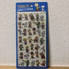 【正規品】韓国限定 スヌーピー 3D クリスタル ステッカー シール