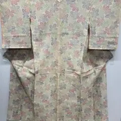 ふりふ 浴衣 夏芙蓉 紫織庵×京都 ゆかた 花柄 綿絽 - メルカリ