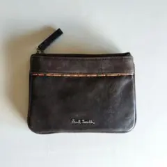 Paul Smith ダークブラウン 二つ折り財布　コインケース