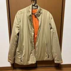 メンズ ベージュ 内側（オレンジ ）ジャケット Mサイズ