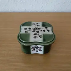 美濃焼織部 小鉢/小物入れ 7x7x4cm