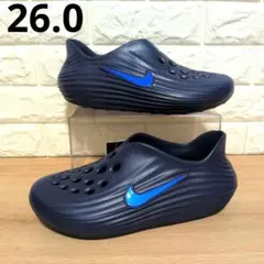 26.0 NIKE リアクトX リジュビネイト 軽量ナイキ サンダル ネイビーのサムネイル