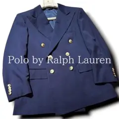 USA製 Polo by Ralph Lauren 紺ブレザー 金ボタン 38