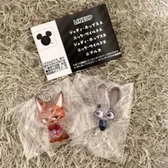 ズートピア　めじるしアクセサリー　ニックＡ　ジュディＡ　セット