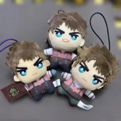 ジョジョの奇妙な冒険 ちみっともぬい ジョセフ 3点セット 匿名配送⭐️