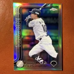 上田希由翔 リフラクター Topps chrome NPB 2025