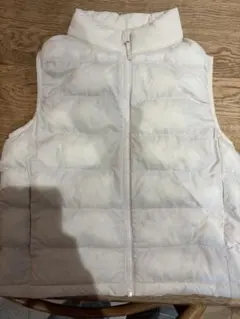 UNIQLO ダウンベスト 130 ホワイト