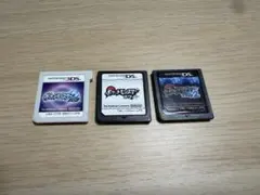 ポケットモンスター ブラック2・ホワイト・ムーン　3つセット