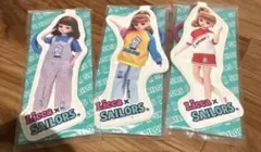 リカちゃんくじ　11ダイカットキーチェーン3点