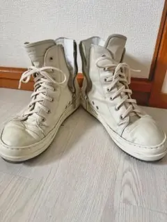 Rick Owens DRKSHDW RAMONES ホワイト スニーカーのサムネイル