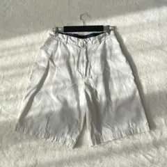 トミーヒルフィガー メンズ ハーフパンツ ショートパンツ 白 レジャー 海