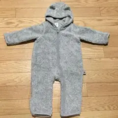 baby GAPアウター クマ モコモコ おくるみ☆サイズ60 3~6M