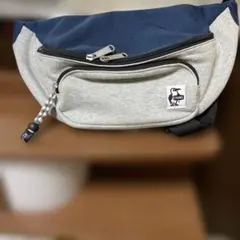 CHUMS ボディバッグ ネイビー/グレー