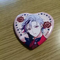 にじさんじ Rose Valentine ハート型缶バッチ　不破湊