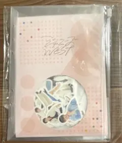 シール・ステッカー・ミニクリアファイル　WEST. フレークシール2021