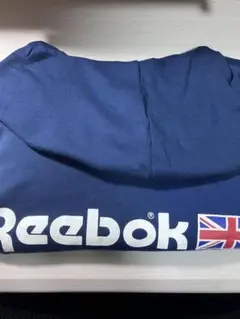 Reebok ネイビー フーディー パーカー