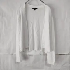 BANANA REPUBLIC カーディガン 長袖 ホワイト L
