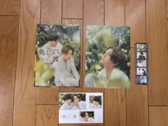 美しい彼 クリアファイル 凪良ゆう・葛西リカコ 『美しい彼』 A4クリアファイル【BLグッズ