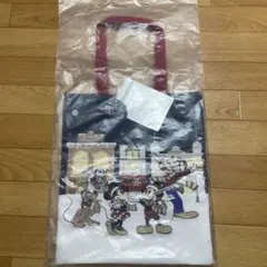 ディズニーリゾート　シー限定　クリスマス　トートバッグ　ミッキーフレンズ