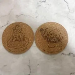 サンリオ ハンギョドン コルクコースター 2枚セット
