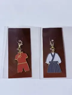 銀魂 吉原大炎上 衣裳モチーフチャーム 新八 神楽