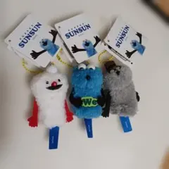 パペットスンスンフィンガーマスコット 3体セット