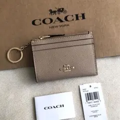 新品　COACH コーチ 定価17,600円 コイン パス ID カード 財布