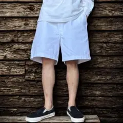 00s Dickies ディッキーズ ハーフパンツ ワークパンツ ショーツ 白