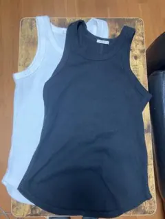 GU リブタンクトップ