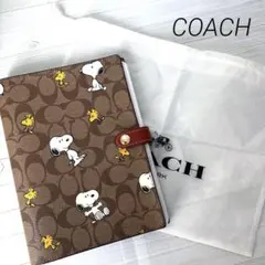【美品✴︎】COACH コーチ スヌーピー ノート 手帳 ブランド