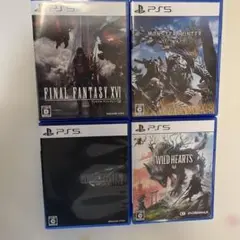 PS5 ソフト4本セット　FINAL FANTASY VIII REBIRTH他