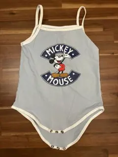 ミッキーマウスロンパース　ライトブルー
