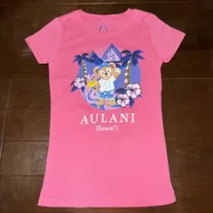 Hawaii AULANI Disney ダッフィー 半袖Tシャツ 110cm