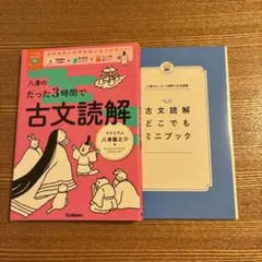 八澤のたった3時間で古文読解