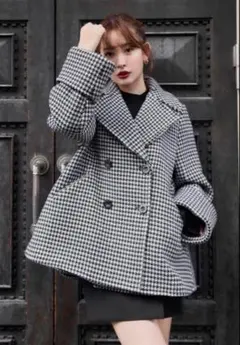 Herlipto Two-Tone Tweed Jacket - メルカリ