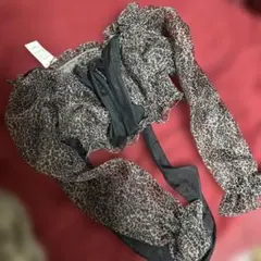 ‼️SALE‼️ レオパード柄 長袖 トップス オフショル