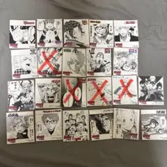 【セット】ジャンプフェア 2021 inアニメイト ミニ色紙