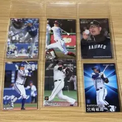 Calbee プロ野球チップス カード6枚セット
