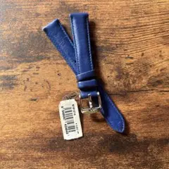 FOSSIL レザーベルト S161014 ネイビー