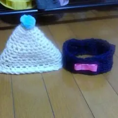 手編みベビー用セット