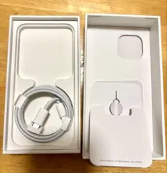 iPhone 13mini starlight箱+Lightningケーブル