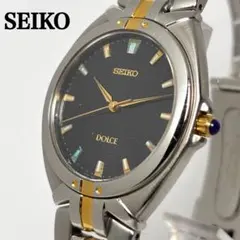 D6530 セイコー ドルチェ メンズドレスウォッチ 新品電池 - メルカリ