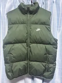Nike ダウンベスト オリーブグリーン
