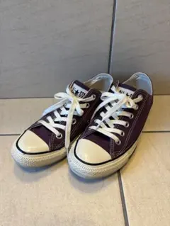 【美品】コンバース　ALLSTAR US COLORS OX 23.5cm 紫