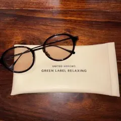 メガネ マットメタル クラウンパント UNITED ARROWS