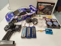 TAMIYA RAYBRIG NSX ラジコン 本体 プロポ バッテリーセット