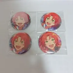 あんスタ フィーチャースカウト缶バッジ 《姫宮桃李》 4点セット